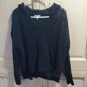 Maurices Black V-Neck Sweater